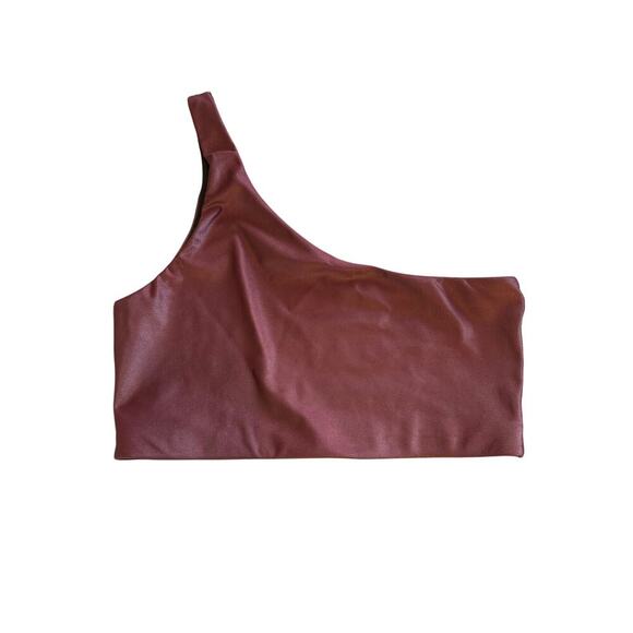 NOLI Matching SET Large Liquid Curve Sports Bra Liquid Leggings Pinot NWT - Picture 10 of 14